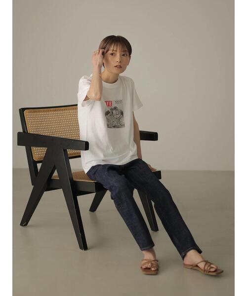 rem closet(レムクローゼット)の「【LIFE別注】Lisa Larsen Tシャツ(Tシャツ/カットソー・レディース・ホワイト・S)」の13枚目の写真