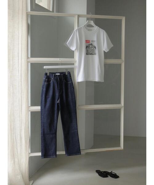 rem closet(レムクローゼット)の「【LIFE別注】Lisa Larsen Tシャツ(Tシャツ/カットソー・レディース・ホワイト・S)」の4枚目の写真