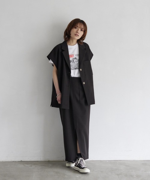 rem closet(レムクローゼット)の「【LIFE別注】Lisa Larsen Tシャツ(Tシャツ/カットソー・レディース・ホワイト・S)」の22枚目の写真