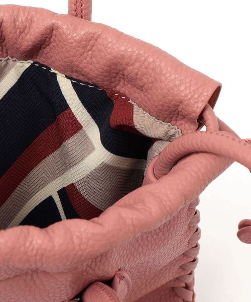 ADD CULUMN(アドカラム)の「【SHIPS別注】ADD CULUMN:TURN S POCHETTE◇(ショルダーバッグ・レディース・ブラック/ピンク/グリーン・ONE SIZE)」の16枚目の写真