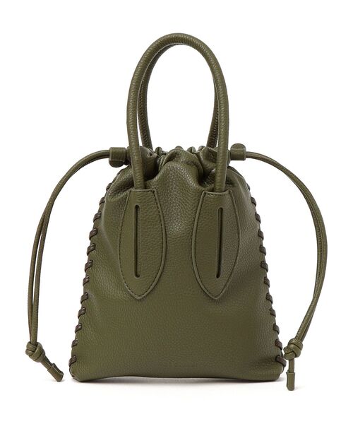 ADD CULUMN(アドカラム)の「【SHIPS別注】ADD CULUMN:TURN S POCHETTE◇(ショルダーバッグ・レディース・ブラック/ピンク/グリーン・ONE SIZE)」の10枚目の写真