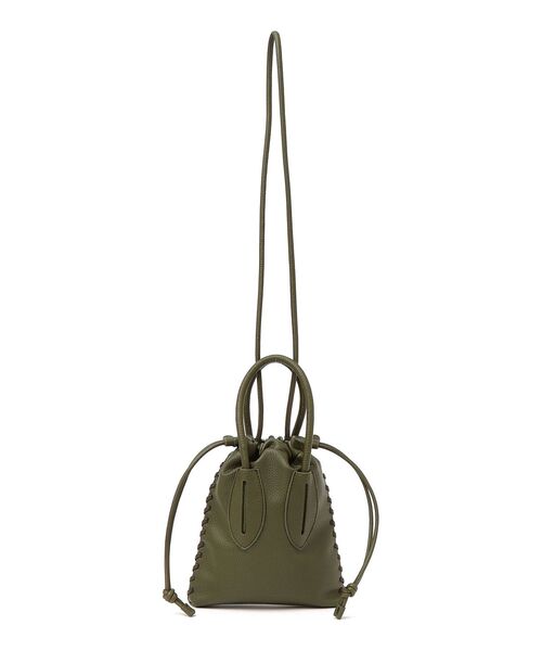 ADD CULUMN(アドカラム)の「【SHIPS別注】ADD CULUMN:TURN S POCHETTE◇(ショルダーバッグ・レディース・ブラック/ピンク/グリーン・ONE SIZE)」の20枚目の写真