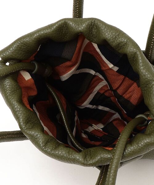 ADD CULUMN(アドカラム)の「【SHIPS別注】ADD CULUMN:TURN S POCHETTE◇(ショルダーバッグ・レディース・ブラック/ピンク/グリーン・ONE SIZE)」の17枚目の写真