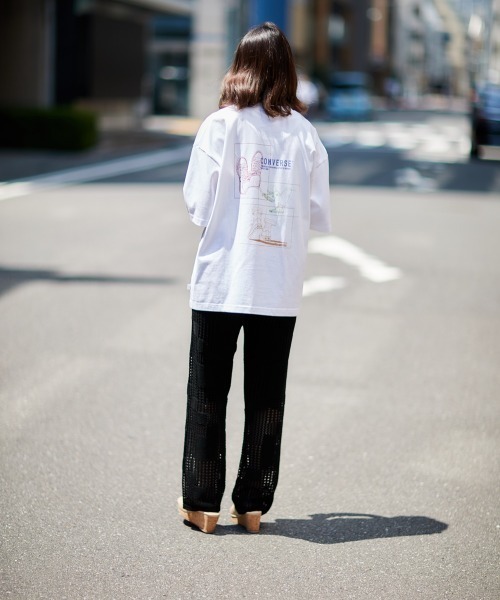 cepo(セポ)の「パッチワークニット イージーパンツ(その他パンツ・レディース・ベージュ/ブラック・M)」の9枚目の写真