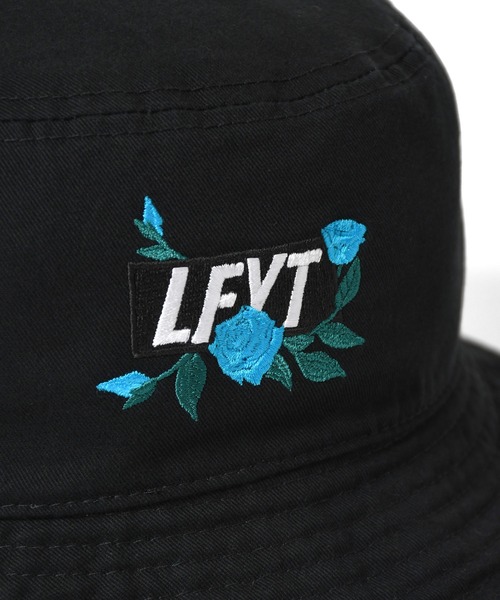 Lafayette（ラファイエット）の「LFYT ラファイエット [Lafayette] - ローズ ボックスロゴ バケットハット [ROSE BOX LOGO BUCKET HAT]（ハット・メンズ・ブラック/ベージュ/ピンク/ホワイト・ONE SIZE）」の13枚目の写真