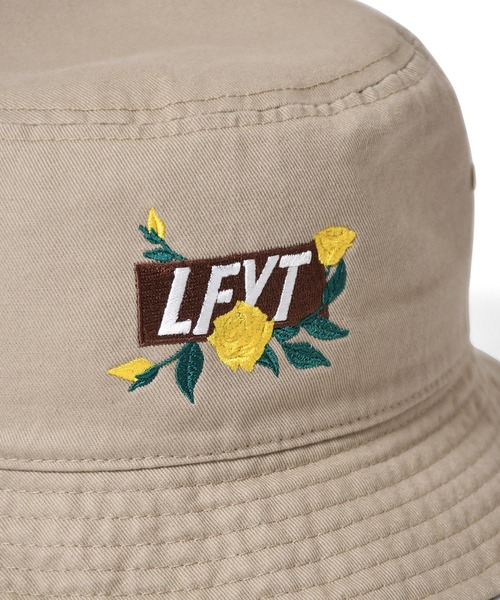 Lafayette（ラファイエット）の「LFYT ラファイエット [Lafayette] - ローズ ボックスロゴ バケットハット [ROSE BOX LOGO BUCKET HAT]（ハット・メンズ・ブラック/ベージュ/ピンク/ホワイト・ONE SIZE）」の18枚目の写真