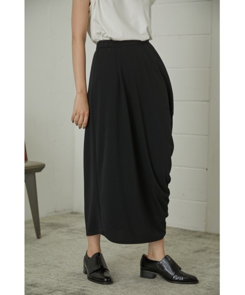 RIM.ARK（リムアーク）の「Drape cut SK（スカート）」 - WEAR