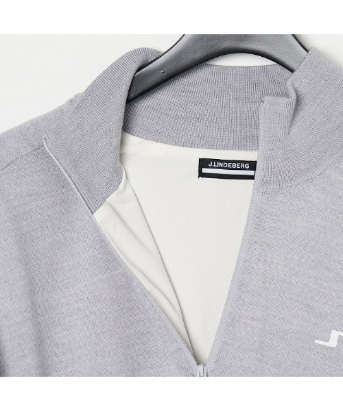 J.LINDEBERG/GOLF】メリノウールハーフジップニット 【公式通販】