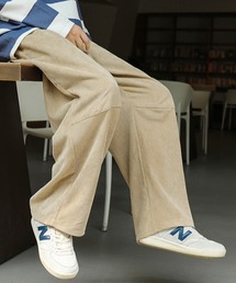 MGV | コーデュロイ切替ストレートパンツ(その他パンツ)