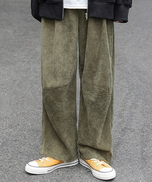 MGV（エムジーヴィー）の「コーデュロイ切替ストレートパンツ（その他パンツ・メンズ・ブルー/ブラック/ベージュ/カーキ・X-LARGE/MEDIUM/LARGE）」の14枚目の写真