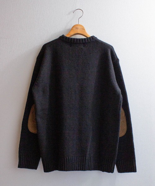 ALL ORDINARIES（オールオーディナリーズ）の「肘あて付クルーニット