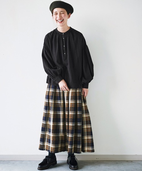 ブラウス シャツ サニークラウズ　ｆｅａｔ．　Ｓｈｕｔｔｌｅ　Ｎｏｔｅｓ　レースの腕輪シャツ「レディース」 レディース サニークラウズ feat. Shuttle Notes レースの腕輪シャツ