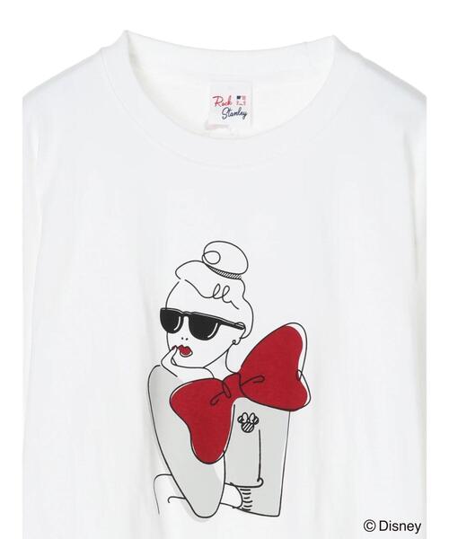 Green Parks(グリーンパークス)の「■minnie/ビッグリボンレディロンT(Tシャツ/カットソー・レディース・ホワイト・FREE)」の10枚目の写真