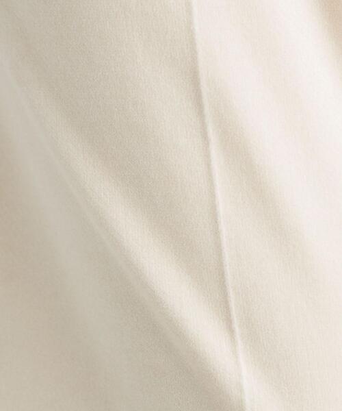 green label relaxing（グリーンレーベルリラクシング）の「フェザーツイル ワイド パンツ（その他パンツ・レディース・オフホワイト/ダークグレー/コバルトブルー・40/38/42/36/34）」の14枚目の写真