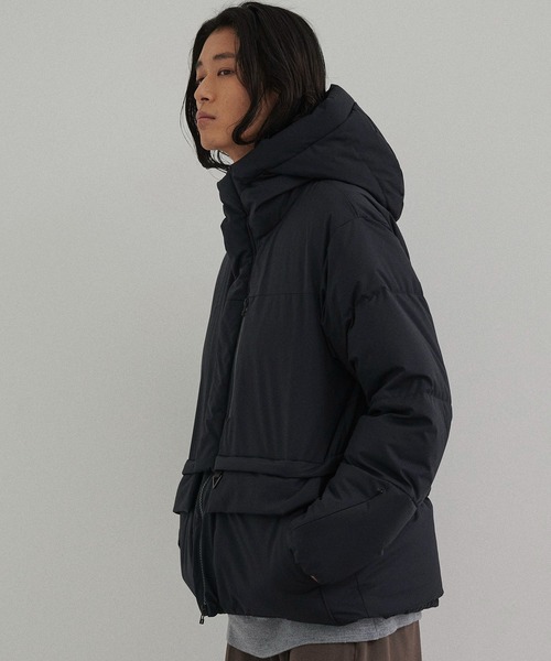 Creek M ブラック ダウンジャケット ハイデンシティタフタダウン（ブルゾン）｜BLACK LABEL CRESTBRIDGE