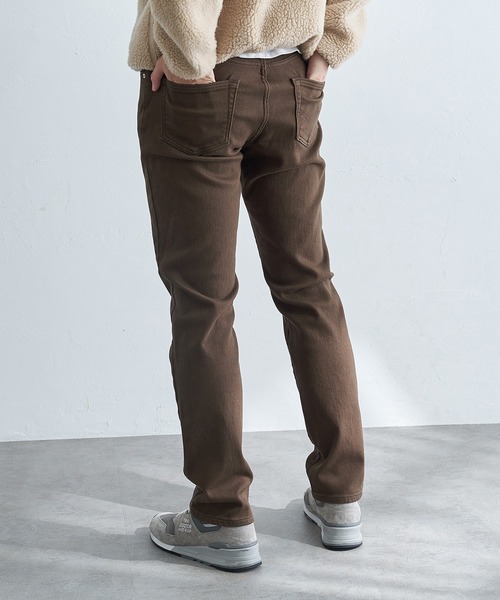 EDWIN(エドウィン)の「EDWIN エドウィン 裏起毛ジャージーズ レギュラーストレートパンツ WILD FIRE モーションフィットストレッチデニム【暖】(デニムパンツ・メンズ・ブラック/ダークインディゴブルー/ワンウォッシュ/ベージュ/ブラック系その他/オリーブ/ブルー系その他/ブラウン/インディゴブルー・SMALL/MEDIUM/LARGE/X-LARGE)」の16枚目の写真