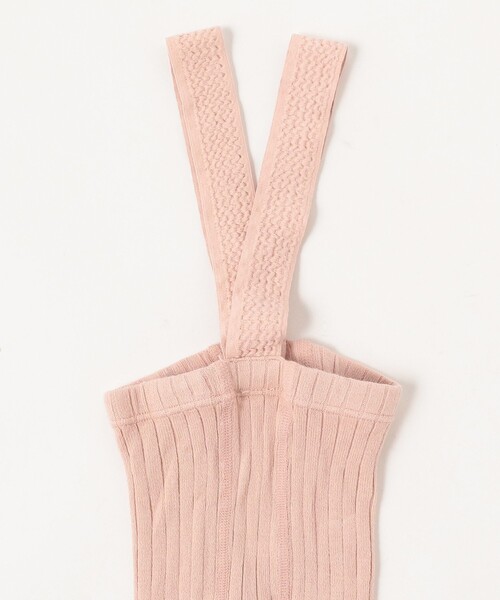 こども ビームス（コドモビームス）の「CONDOR / サスペンダー リブ タイツ（6ヶ月～4才)（タイツ/ストッキング・キッズ・ネイビー/ナチュラル/ホワイト系その他3/グリーン系その他5/レッド系その他2/レッド系その他7/オレンジ系その他4・0(6-12m)/2(1-2y)/4(3-4y)）」の11枚目の写真