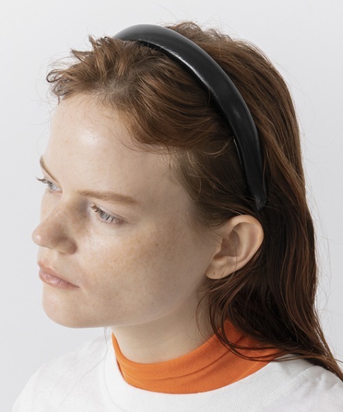 Casselini(キャセリーニ)の「Casselini(キャセリーニ)コーティングカチューシャ(カチューシャ・レディース・ブラック/ベージュ/ミント/ラベンダー・FREE)」の2枚目の写真