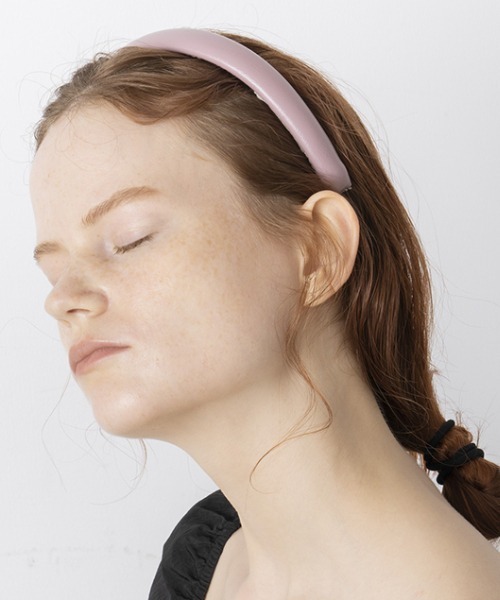 Casselini(キャセリーニ)の「Casselini(キャセリーニ)コーティングカチューシャ(カチューシャ・レディース・ブラック/ベージュ/ミント/ラベンダー・FREE)」の12枚目の写真