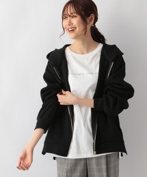 GLOBAL WORK | サマ見えエアリーZIPパーカー/215569(パーカー)