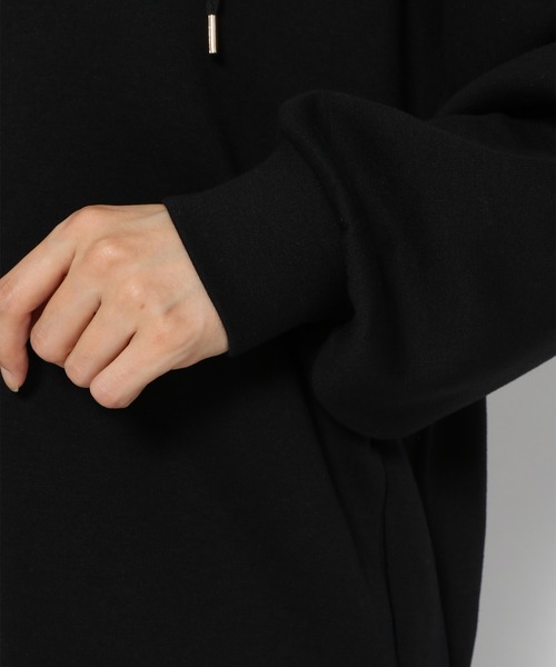 GLOBAL WORK（グローバルワーク）の「サマ見えエアリーZIPパーカー/215569（パーカー・レディース・アイボリー/ブラック/キャメル・MEDIUM/LARGE）」の12枚目の写真