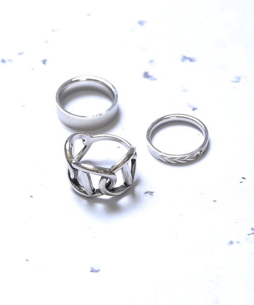 SPINNS(スピンズ)の「【セットアイテム】3SET リング(リング・メンズ・A/B/C/D・16)」の5枚目の写真