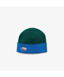 LACOSTE(ラコステ)の「カラーブロックレスポンシブルウールニットキャップ(ニットキャップ/ビーニー)」