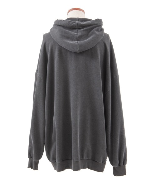 PUNYUS（プニュズ）の「ピグメントパーカー（パーカー・レディース・ブルー/グリーン/スミクロ/パープル/オレンジ・3/4）」の13枚目の写真