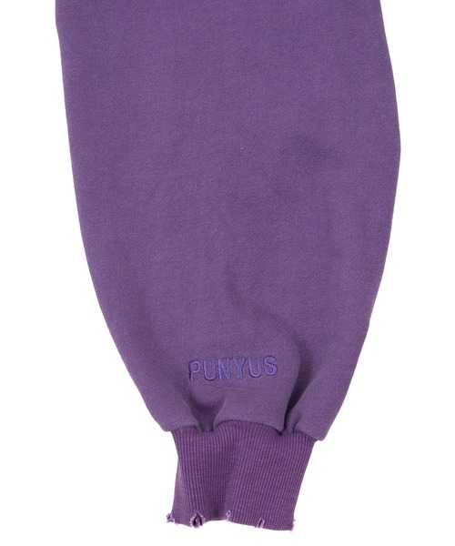 PUNYUS（プニュズ）の「ピグメントパーカー（パーカー・レディース・ブルー/グリーン/スミクロ/パープル/オレンジ・3/4）」の16枚目の写真