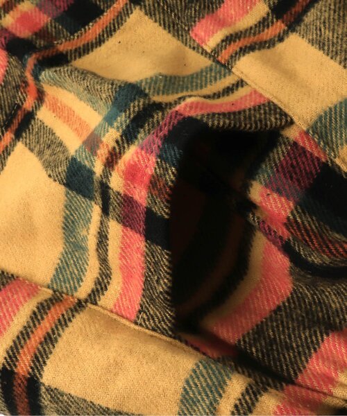 BREEZE（ブリーズ）の「先染めチェックスカート（スカート・キッズ・マスタード/カーキ・140/100/120）」の6枚目の写真