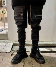 DankeSchon】ダンケシェーン レザーカーゴパンツ