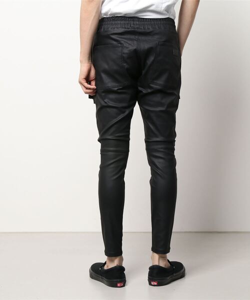DANKE SCHON（ダンケシェーン）の「DankeSchon/ダンケシェーン/コーティングカーゴパンツ（カーゴパンツ・メンズ・ブラック・SMALL/MEDIUM/X-LARGE/LARGE）」の22枚目の写真