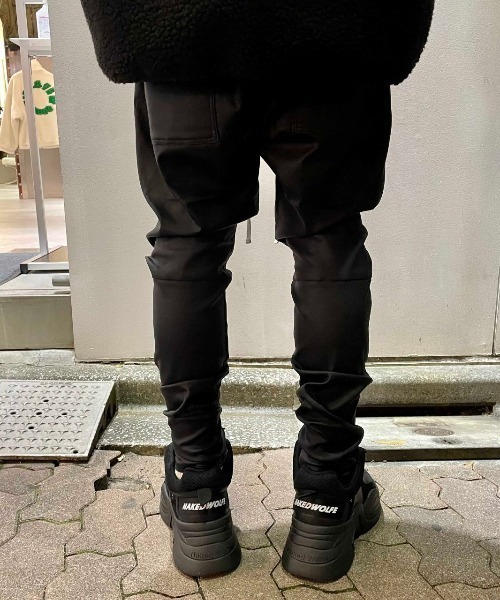 DANKE SCHON（ダンケシェーン）の「DankeSchon/ダンケシェーン/コーティングカーゴパンツ（カーゴパンツ・メンズ・ブラック・SMALL/MEDIUM/X-LARGE/LARGE）」の19枚目の写真