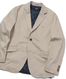 MEN'S BIGI | デニム調シャンブレーストレッチジャケット　fabric made in japan(テーラードジャケット)