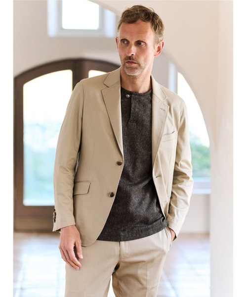 MEN'S BIGI（メンズビギ）の「デニム調シャンブレーストレッチ