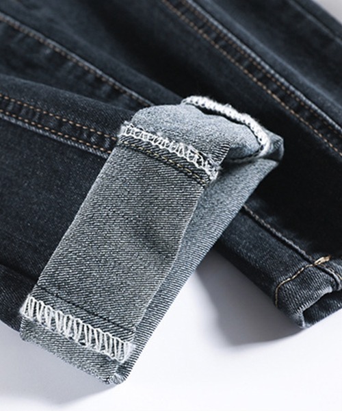DAY CLOSET（デイ クローゼット）の「レディース ハイウエストスキニーデニムパンツ ストレッチ（デニムパンツ・レディース・ブルー/ダークブルー・S/M/L/XL/2XL/3XL/4XL）」の9枚目の写真