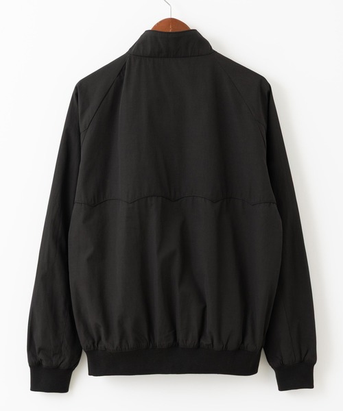 希少90sイングランド製ハリントンジャケット 黒 スイングトップ 短丈 L相当 90s vintage】ハリントンジャケット スイングトップ チェック 短丈
