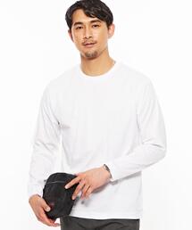 green label relaxing | オーガニック クリア クルーネック 長袖 カットソー OVLG(Tシャツ/カットソー)