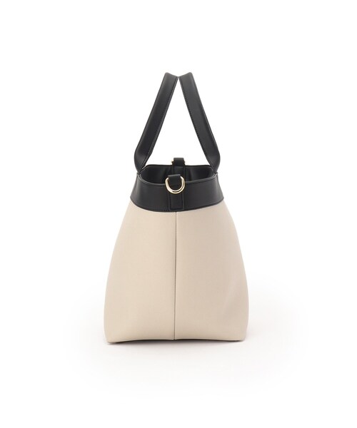 UNTITLED（アンタイトル）の「◆【STORYweb掲載】3WAYショルダー付きトートバッグ（トートバッグ・レディース・ブラック/ライトグレー系4・00）」の3枚目の写真