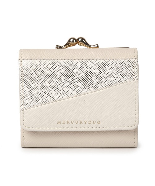 MERCURYDUO(マーキュリーデュオ)の「【MERCURYDUO/マーキュリーデュオ】ダイアナ トリコカラー口金ミニ財布(財布・レディース・ライトブルー/アイボリー/ミント/ラベンダー/グレイッシュベージュ/ピンク/グリーン・FREE)」の18枚目の写真