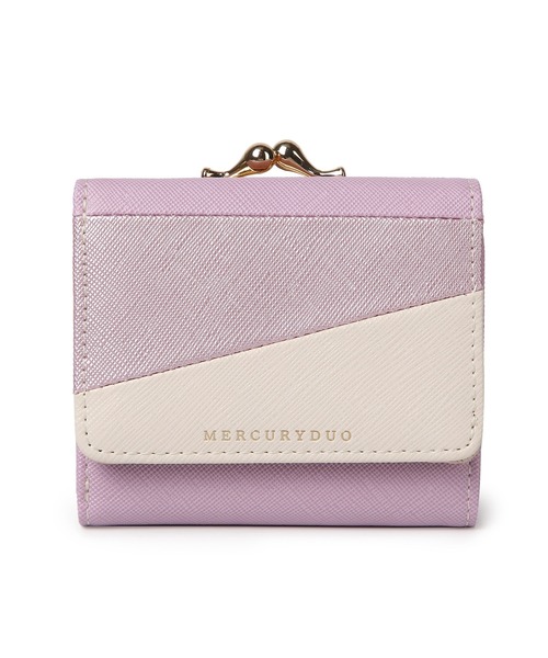 MERCURYDUO(マーキュリーデュオ)の「【MERCURYDUO/マーキュリーデュオ】ダイアナ トリコカラー口金ミニ財布(財布・レディース・ライトブルー/アイボリー/ミント/ラベンダー/グレイッシュベージュ/ピンク/グリーン・FREE)」の11枚目の写真