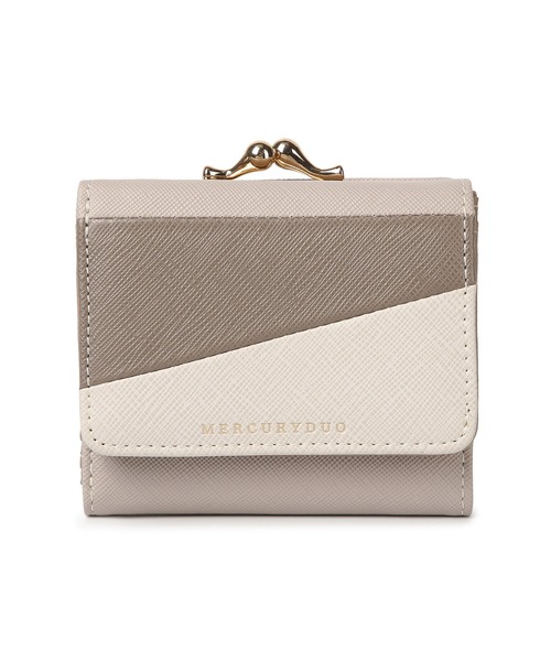 MERCURYDUO(マーキュリーデュオ)の「【MERCURYDUO/マーキュリーデュオ】ダイアナ トリコカラー口金ミニ財布(財布・レディース・ライトブルー/アイボリー/ミント/ラベンダー/グレイッシュベージュ/ピンク/グリーン・FREE)」の17枚目の写真