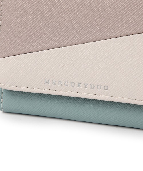 MERCURYDUO(マーキュリーデュオ)の「【MERCURYDUO/マーキュリーデュオ】ダイアナ トリコカラー口金ミニ財布(財布・レディース・ライトブルー/アイボリー/ミント/ラベンダー/グレイッシュベージュ/ピンク/グリーン・FREE)」の19枚目の写真