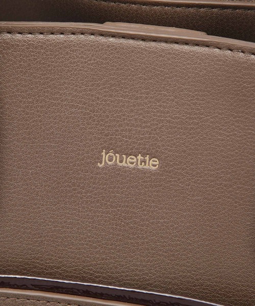 jouetie(ジュエティ)の「【jouetie/ジュエティ】BARLINE ハンドバッグ(ハンドバッグ・レディース・ブラック/ブラック系その他/ベージュ系その他・FREE)」の11枚目の写真