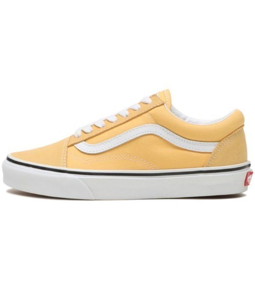 VANS(バンズ)の「VANS ヴァンズ OLD SKOOL オールドスクール VN0A5KRFAVL FLAX/TRUE WHITE(スニーカー・レディース・イエロー・10/10h/11/12/8/9h/11h/4/7h/5h/7/6/8h/4h/5/6h/9)」の6枚目の写真