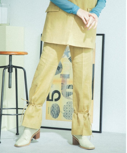 ハイウエストフレアパンツ その他パンツ Bud ローズバッド のその他パンツ ハイウエストフレアパンツ 600 を購入できます Rose その他パンツ Rose Bud Bud ローズバッド のファッション 買取 名古屋