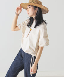 BEAMS LIGHTS | BEAMS LIGHTS / フロント シャーリング Tシャツ(Tシャツ/カットソー)