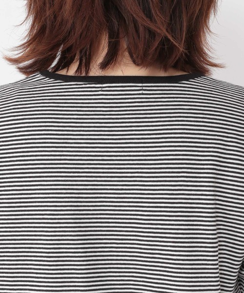 studio CLIP(スタディオクリップ)の「配色カットTシャツ(Tシャツ/カットソー・レディース・オフホワイト/その他1/その他2/その他3・MEDIUM/LARGE)」の22枚目の写真