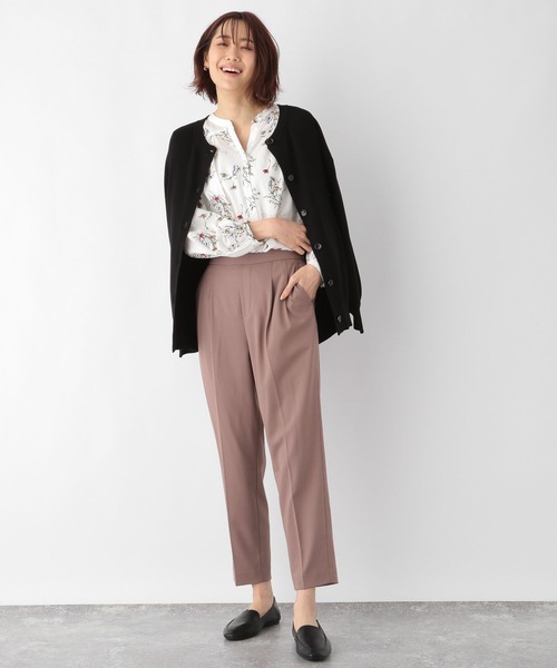 GLOBAL WORK（グローバルワーク）の「トリプルイージークルーカーディガン/262122（カーディガン/ボレロ・レディース・ブラック/ベージュ/オフホワイト/グリーン/ライトイエロー・MEDIUM/LARGE）」の17枚目の写真