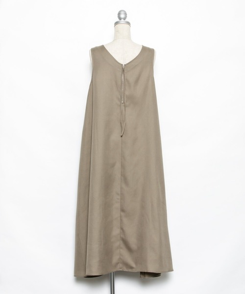 AS KNOW AS PINKY（アズノゥアズピンキー）の「柄めいたばさり前後ジャンパースカート（ジャンパースカート・レディース・チャコールグレー/モカ/ベージュ/ベージュ系その他/ブルー系その他・FREE）」の20枚目の写真